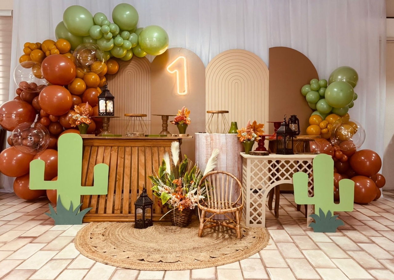 Decoraçoa Montada Cactos - Nicolle milde