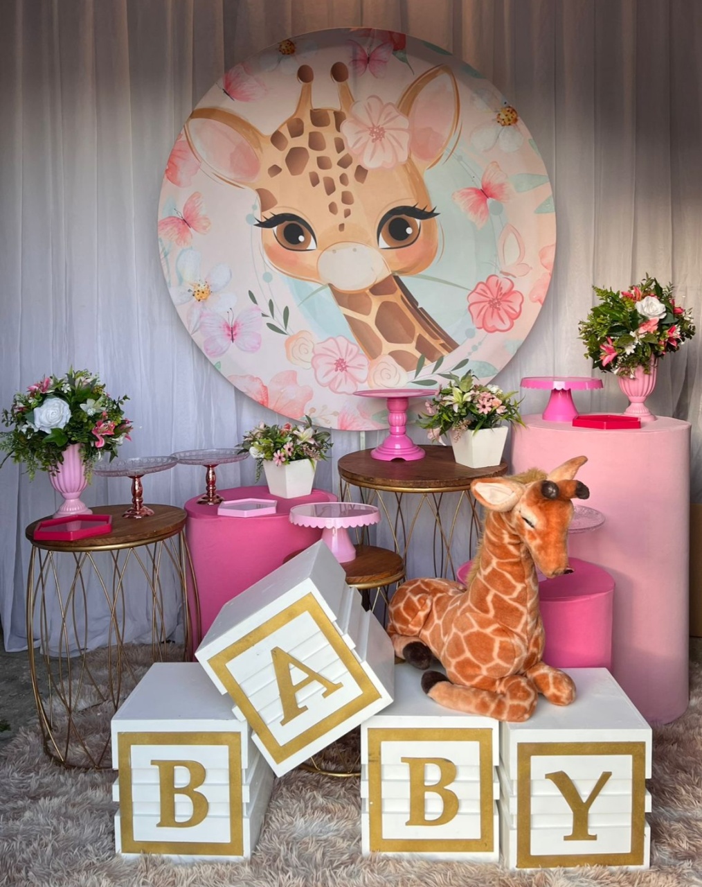Kit Girafinha + Baby - Nicolle milde