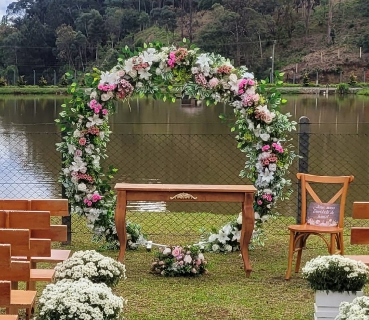 Painel Rafa, Flores - Nicolle milde