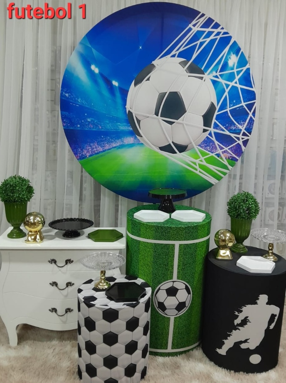 Kit Futebol 1 + Mini - Nicolle milde