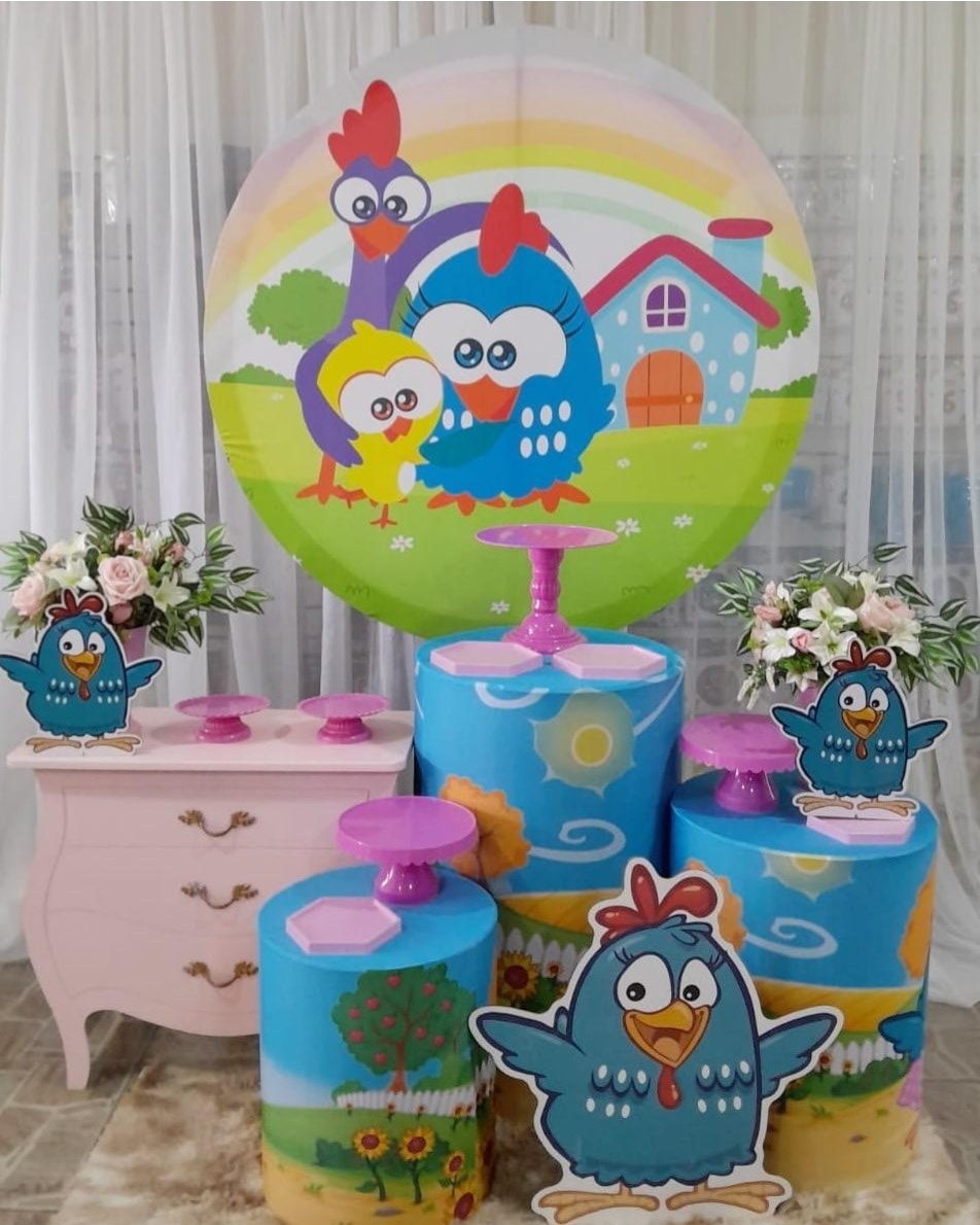 Kit Galinha Pitadinha Baby + Mini - Nicolle milde