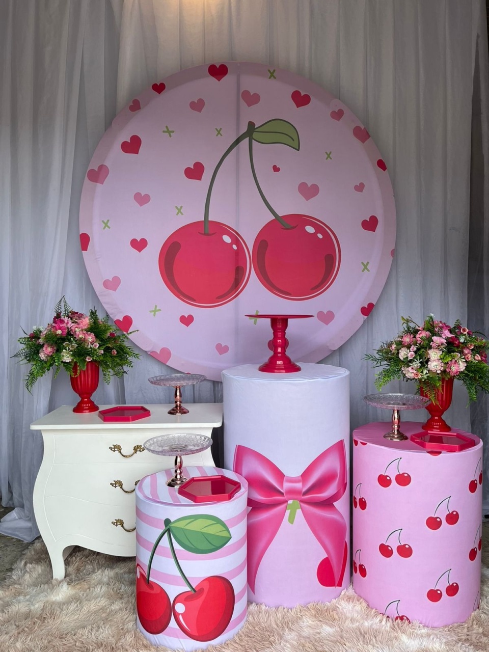 Kit Cereja  + Mini  - Nicolle milde