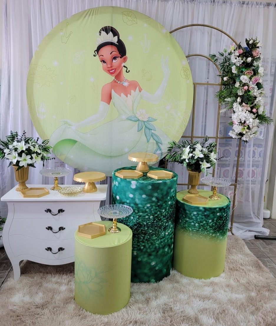 Kit Princesa Tiana  + Janela  - Nicolle milde