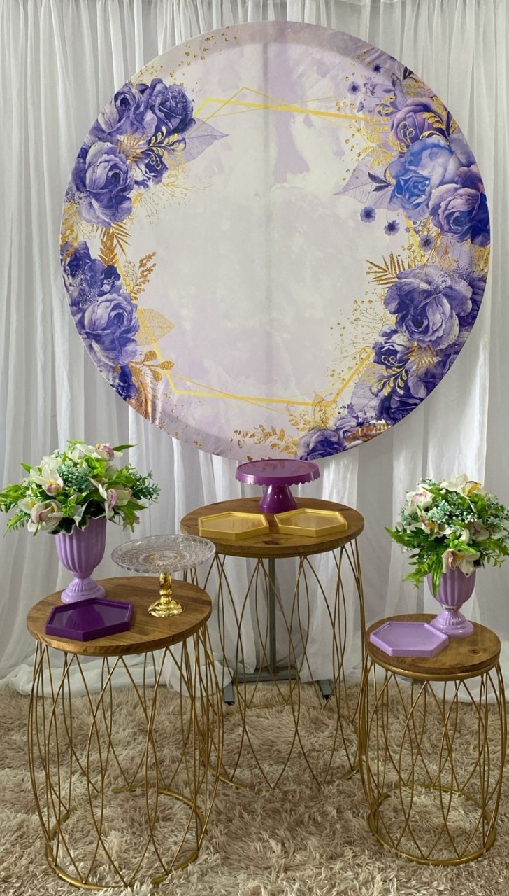 Kit  Flores Lilas  - Nicolle milde