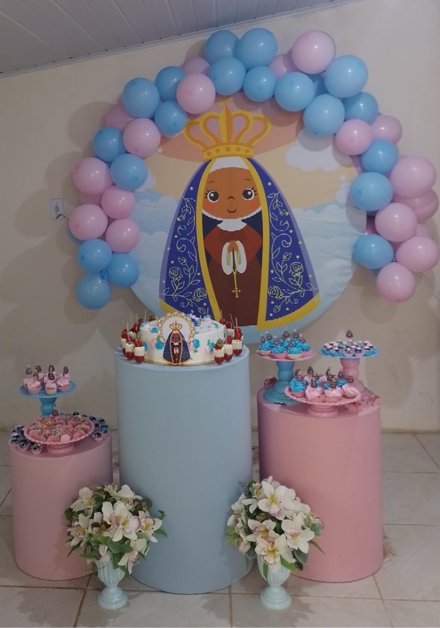 Kit Nossa Senhora Aparecida - Nicolle milde