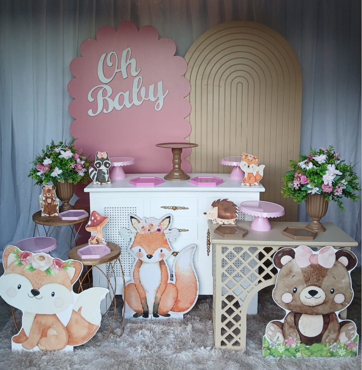 Kit Cha Bebe 1 Bosque  - Nicolle milde