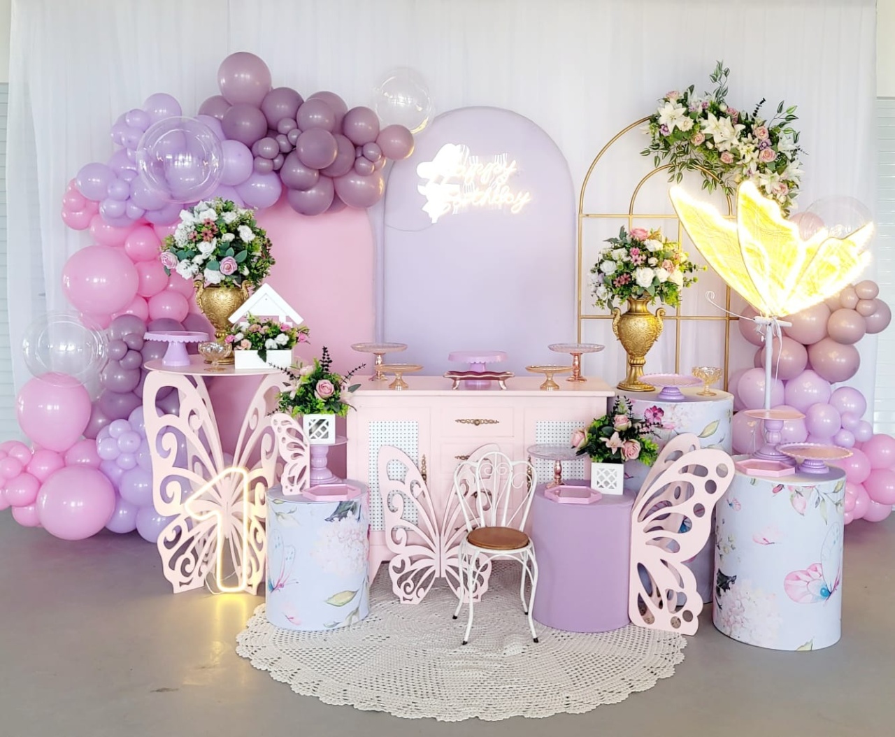 Decoração Montada Jardim - Nicolle milde