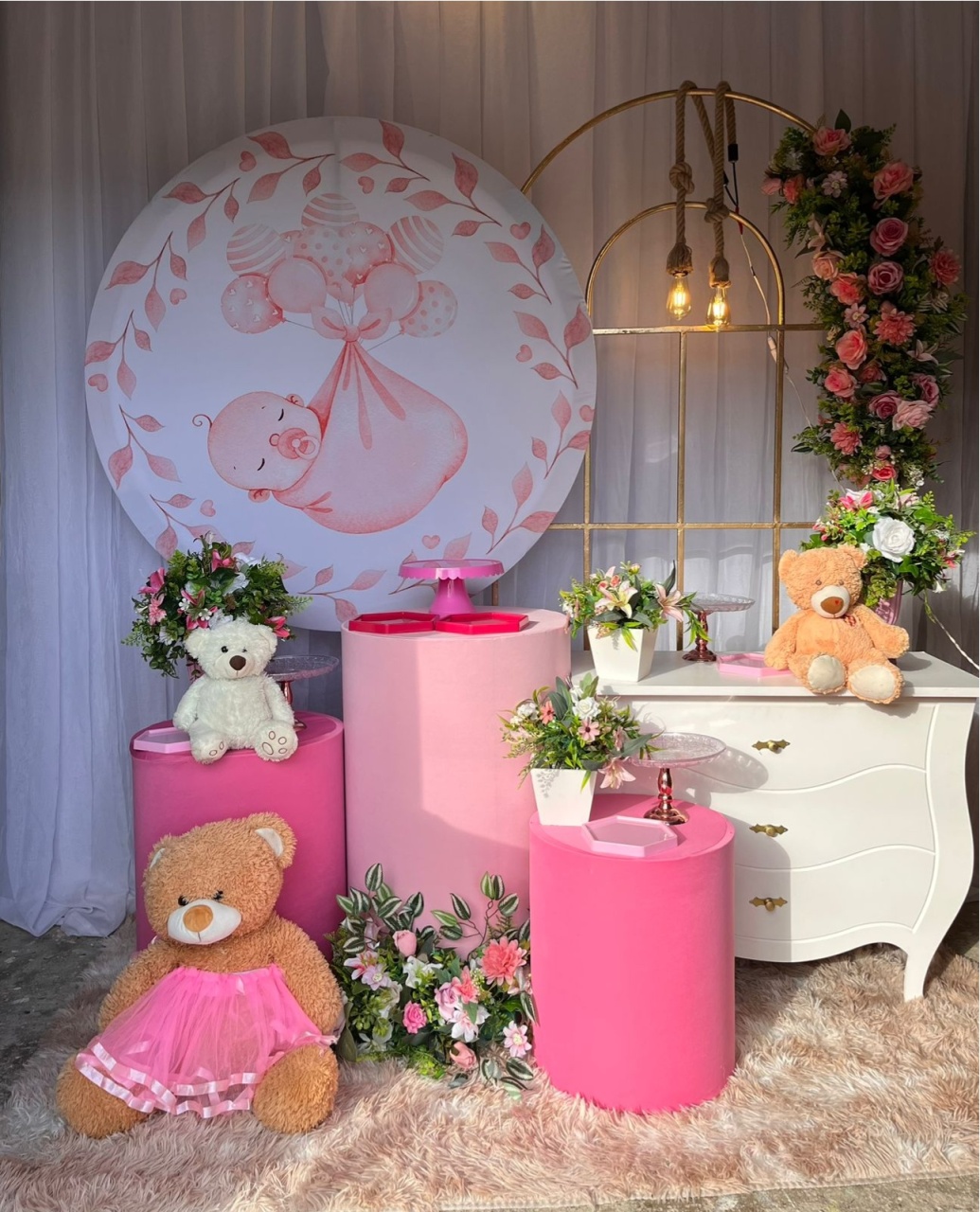 Kit Cha Bebezinha*Janela*Mini* - Nicolle milde