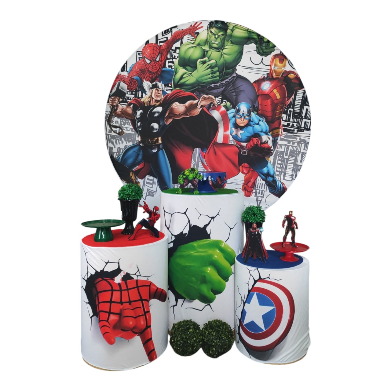 Vingadores Heróis 02 - FERNANDO FESTAS E EVENTOS