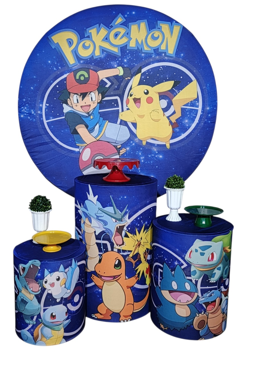 Kit Pokemon 04 - FERNANDO FESTAS E EVENTOS