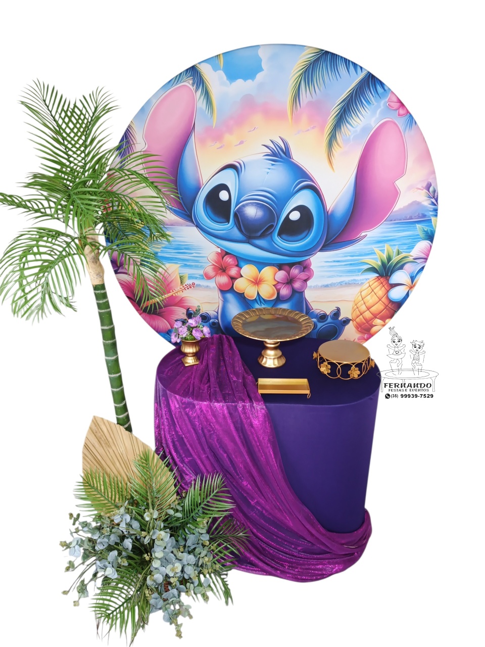 Stitch Hawaii (01)  - FERNANDO FESTAS E EVENTOS