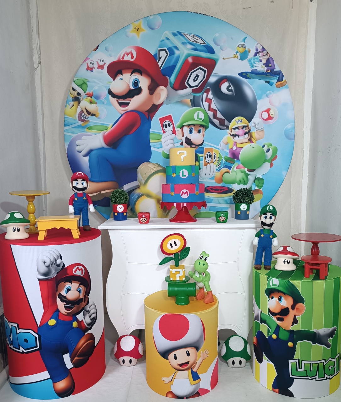 Kit Mario World 03 - FERNANDO FESTAS E EVENTOS