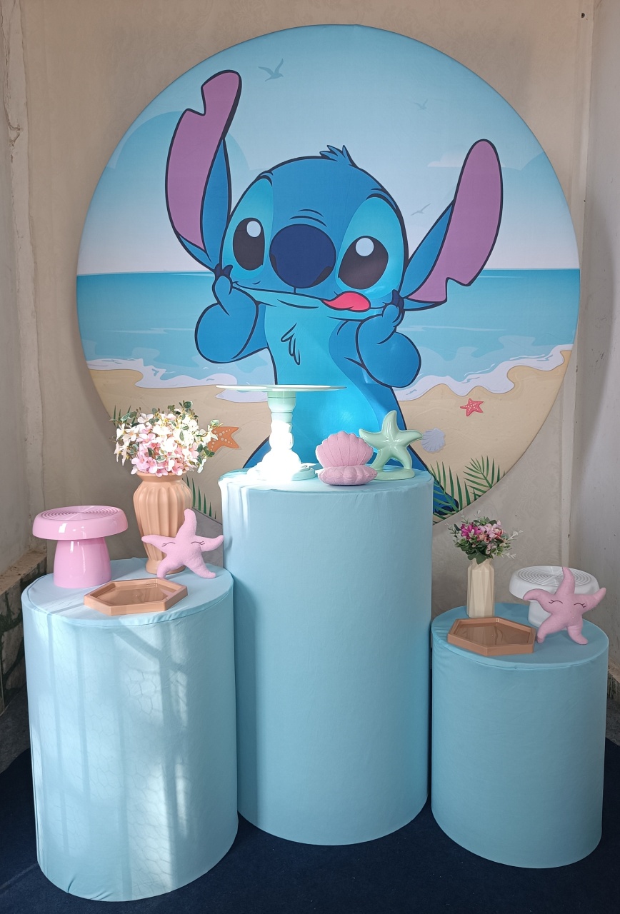 Kit Do Stitch Na Praia 04 - FERNANDO FESTAS E EVENTOS