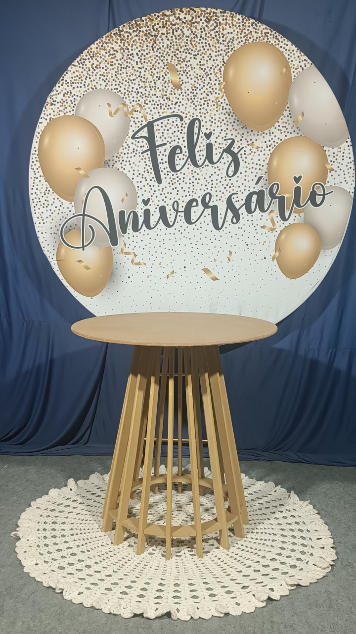 Kit Feliz Aniversário Fundo Branco (05) - FERNANDO FESTAS E EVENTOS