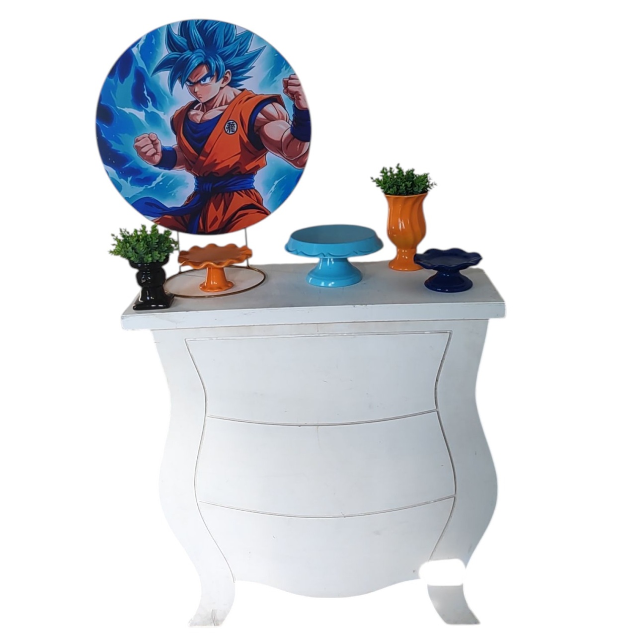 Mini Table Goku  - FERNANDO FESTAS E EVENTOS