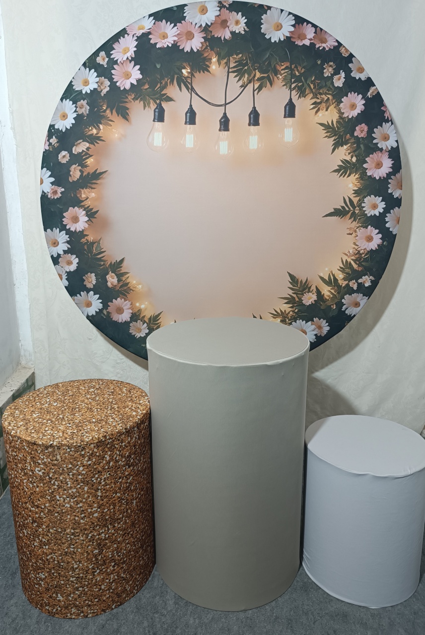 Kit Painel Floral Com Luz Margaridas (01) - FERNANDO FESTAS E EVENTOS