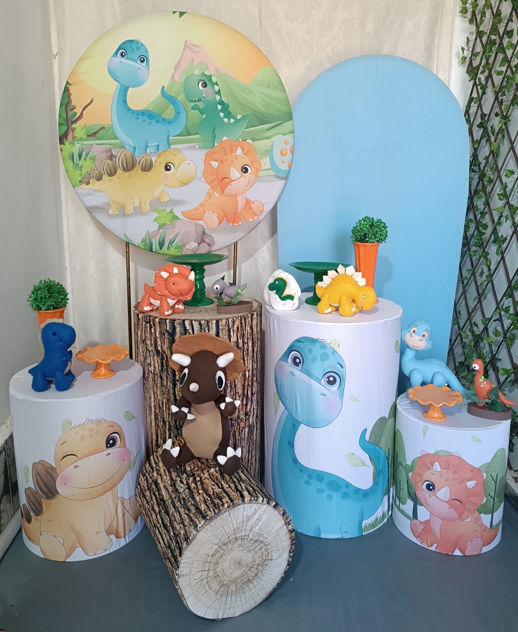 Kit Dinossauro Baby (01) - FERNANDO FESTAS E EVENTOS