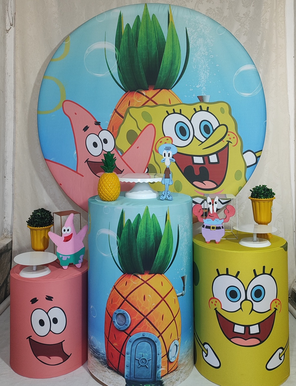 Kit Bob Esponja 01 - FERNANDO FESTAS E EVENTOS