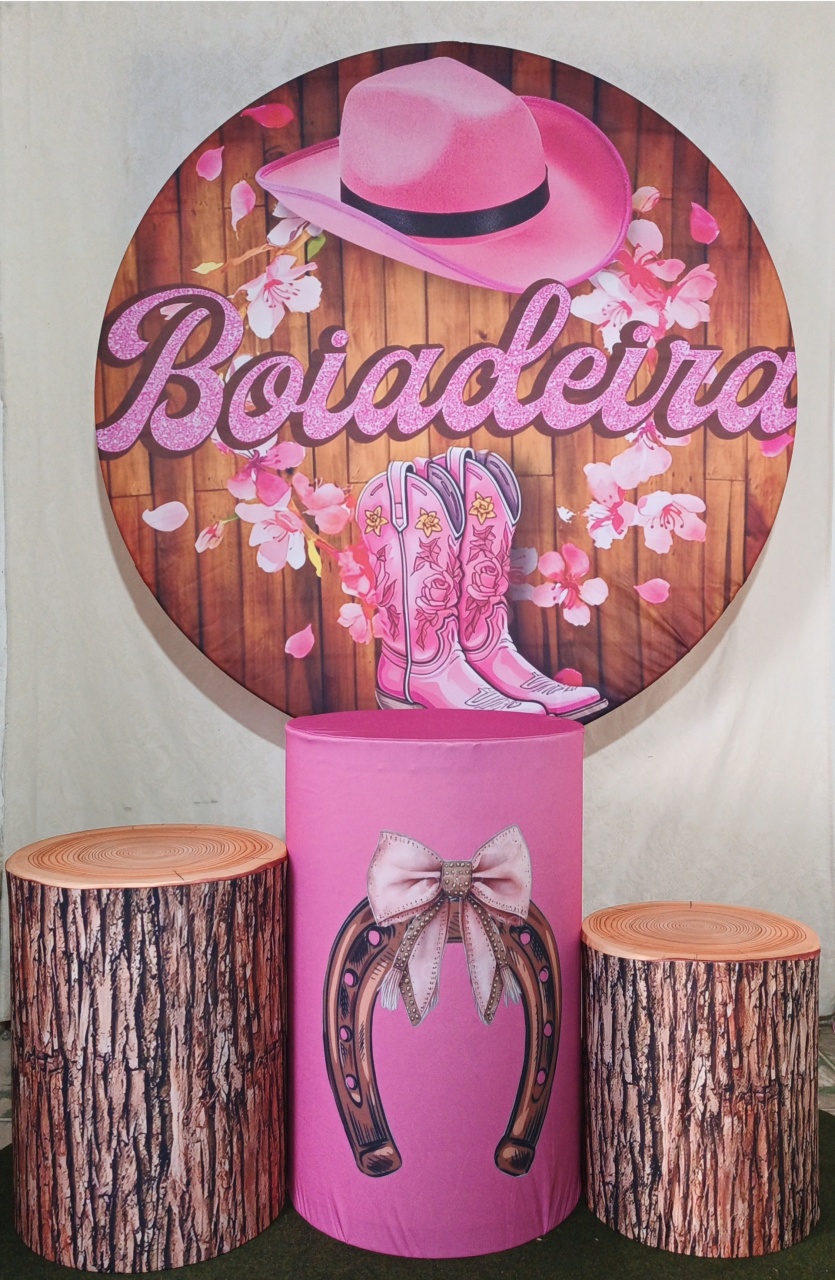 Kit Boiadeira Rosa - FERNANDO FESTAS E EVENTOS