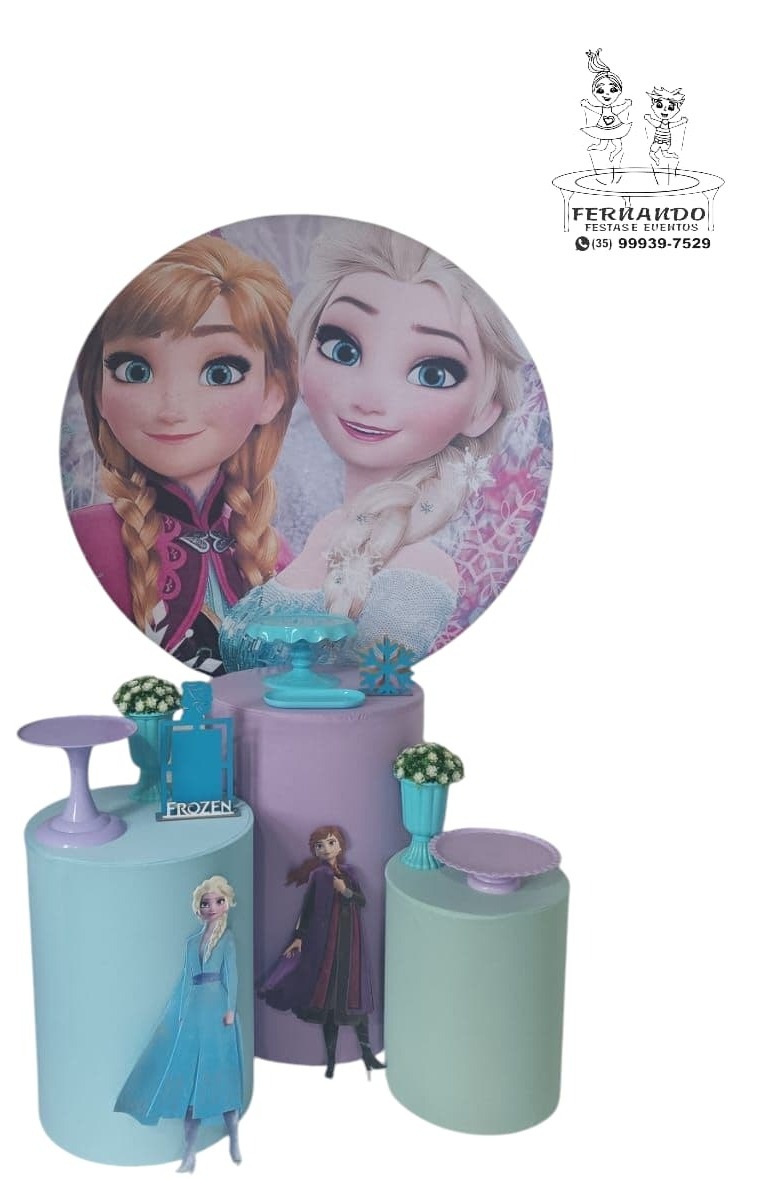 Kit Frozen E da Elsa 01 - FERNANDO FESTAS E EVENTOS