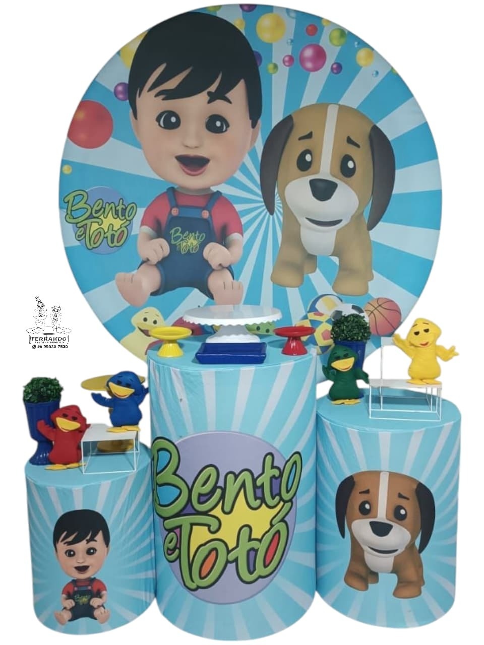 Kit Bento E Totó (01) - FERNANDO FESTAS E EVENTOS