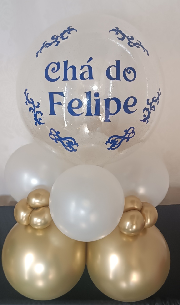 Balão Bubbles Chá Do Felipe  - FERNANDO FESTAS E EVENTOS