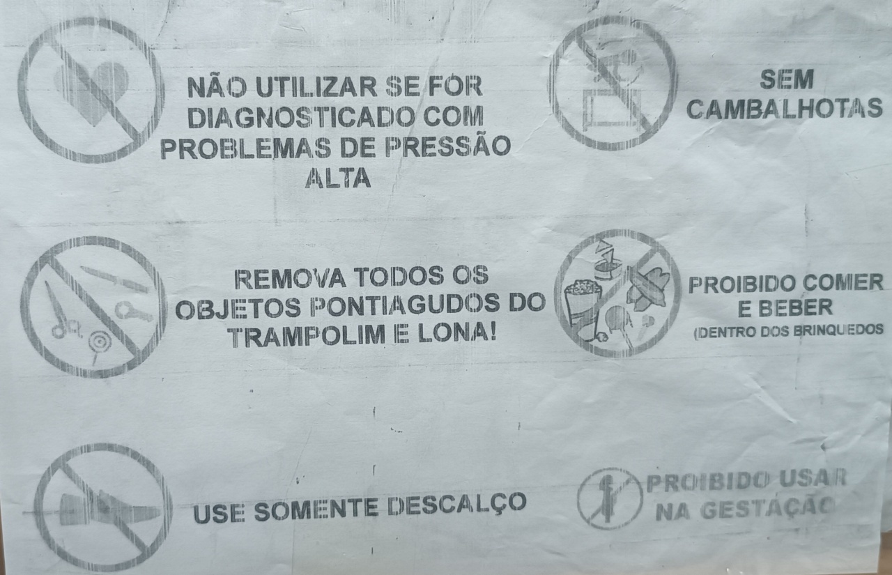 Brinquedos Cama Elástica 2,40 Diâmetro  - FERNANDO FESTAS E EVENTOS