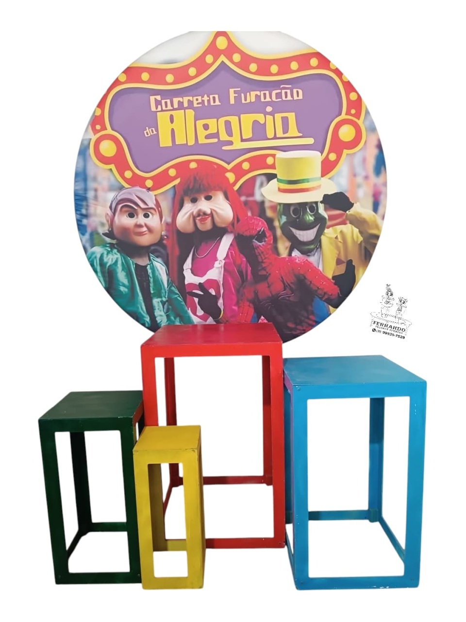 Kit Carreta Furacão da Alegria (05) - FERNANDO FESTAS E EVENTOS