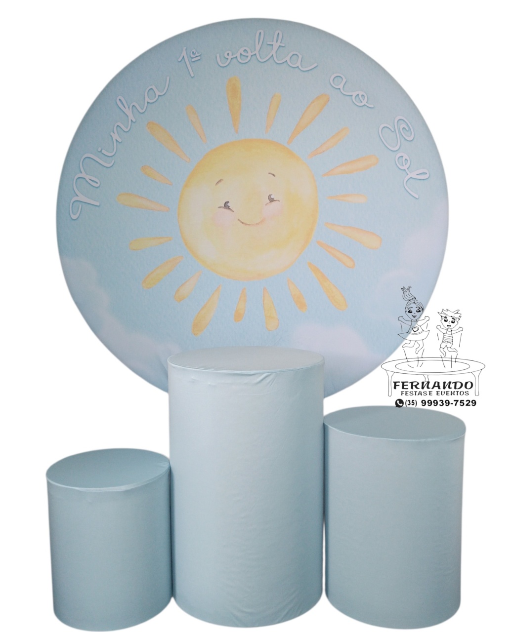 Minha Primeira Volta Ao Sol Azul 01 - FERNANDO FESTAS E EVENTOS