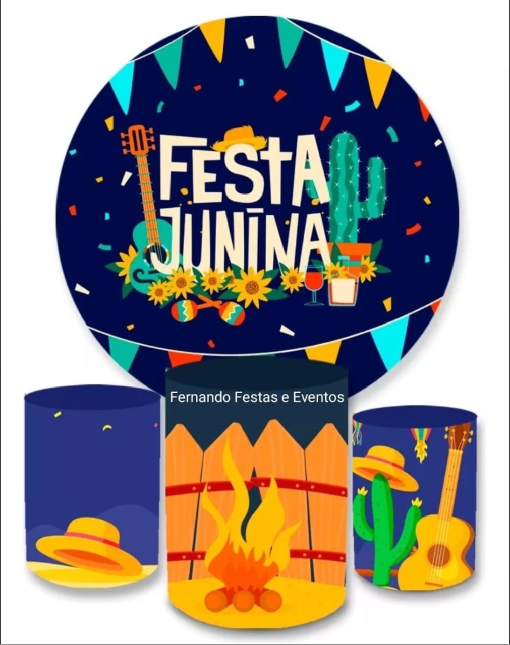 Kit Festa Junina (01) - FERNANDO FESTAS E EVENTOS