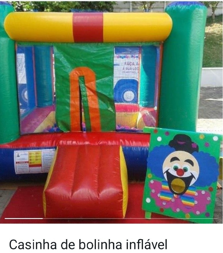 Brinquedos Casinha de Bolinhas Inflável  - FERNANDO FESTAS E EVENTOS