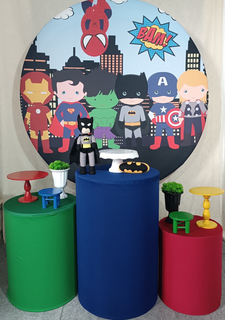 Kit dos Heróis Baby Batman - FERNANDO FESTAS E EVENTOS