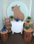 Kit Capivara Azul (03) - imagem 1