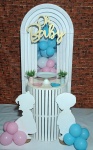 Oh Baby Painel 3 D Uma Mesa Ripada (06) - imagem 1