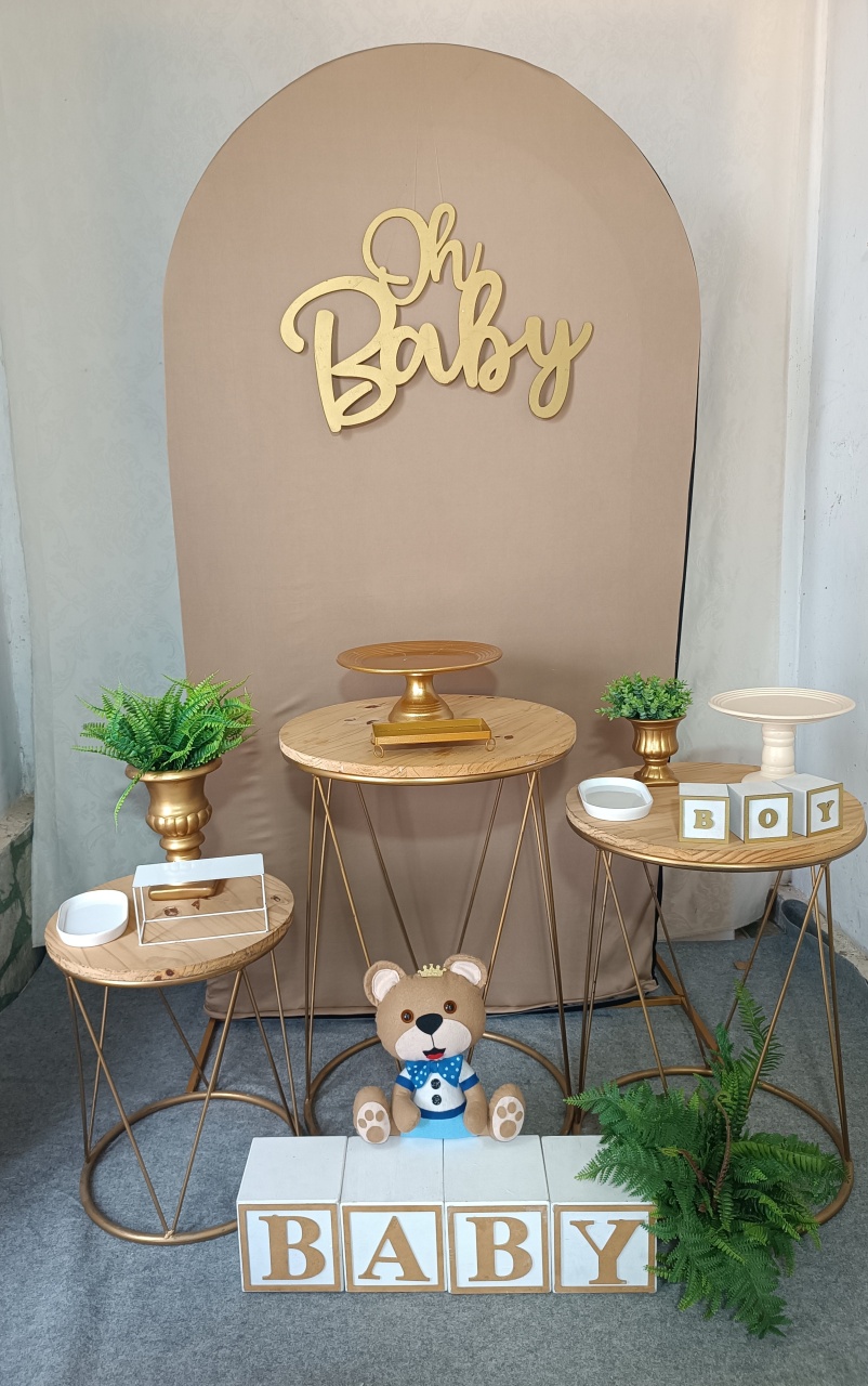 Oh Baby Mesa Triângulo  - FERNANDO FESTAS E EVENTOS