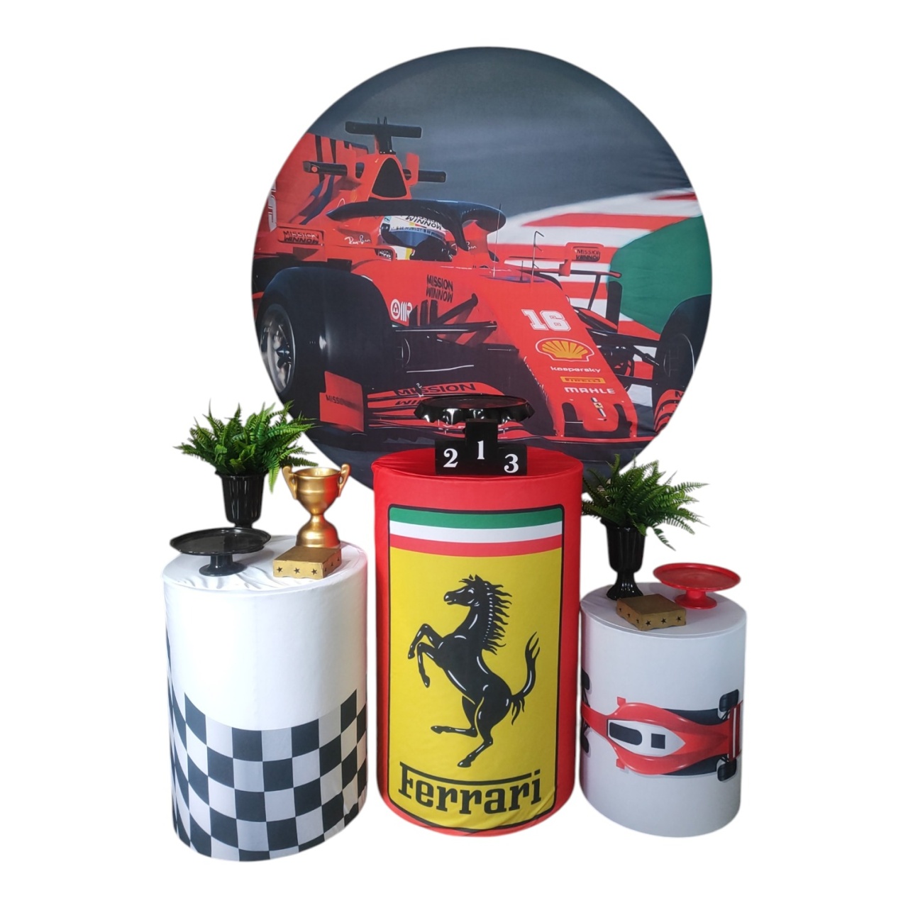 Kit 02 Fórmula 1 - FERNANDO FESTAS E EVENTOS