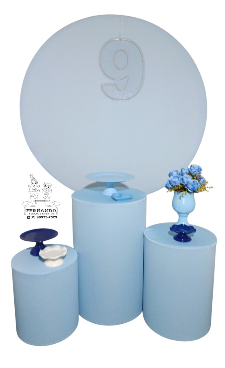 Kit Azul Claro 01 - FERNANDO FESTAS E EVENTOS