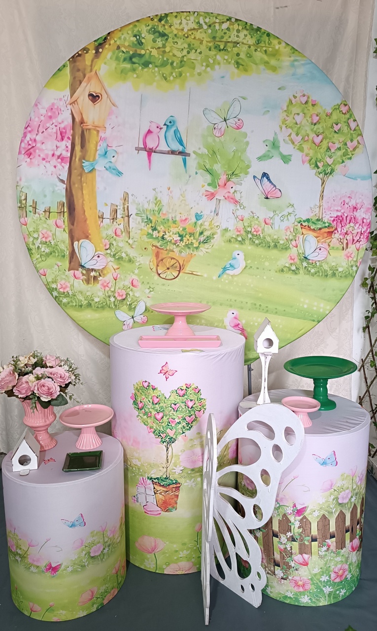 Kit Jardim Encantado Árvore Coração  - FERNANDO FESTAS E EVENTOS