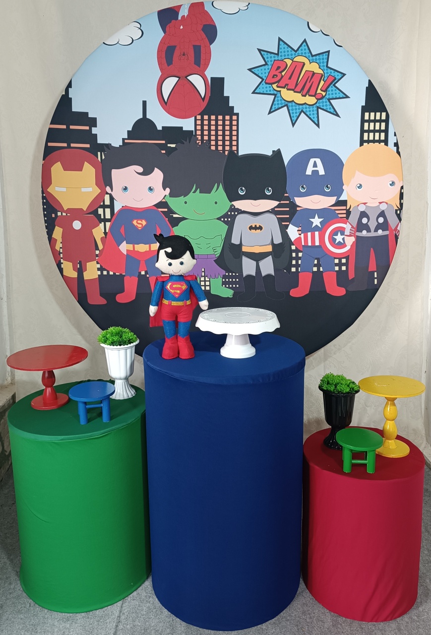 Kit Super Heróis Baby Super-Homem - FERNANDO FESTAS E EVENTOS