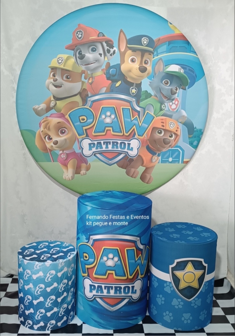 Kit Patrulha Canina (01) - FERNANDO FESTAS E EVENTOS