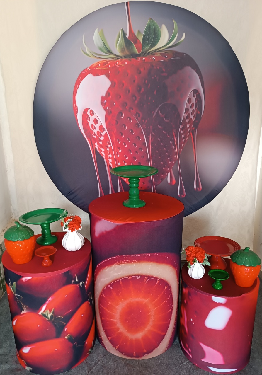Kit Morango Do Amor ❤️ (02) - FERNANDO FESTAS E EVENTOS
