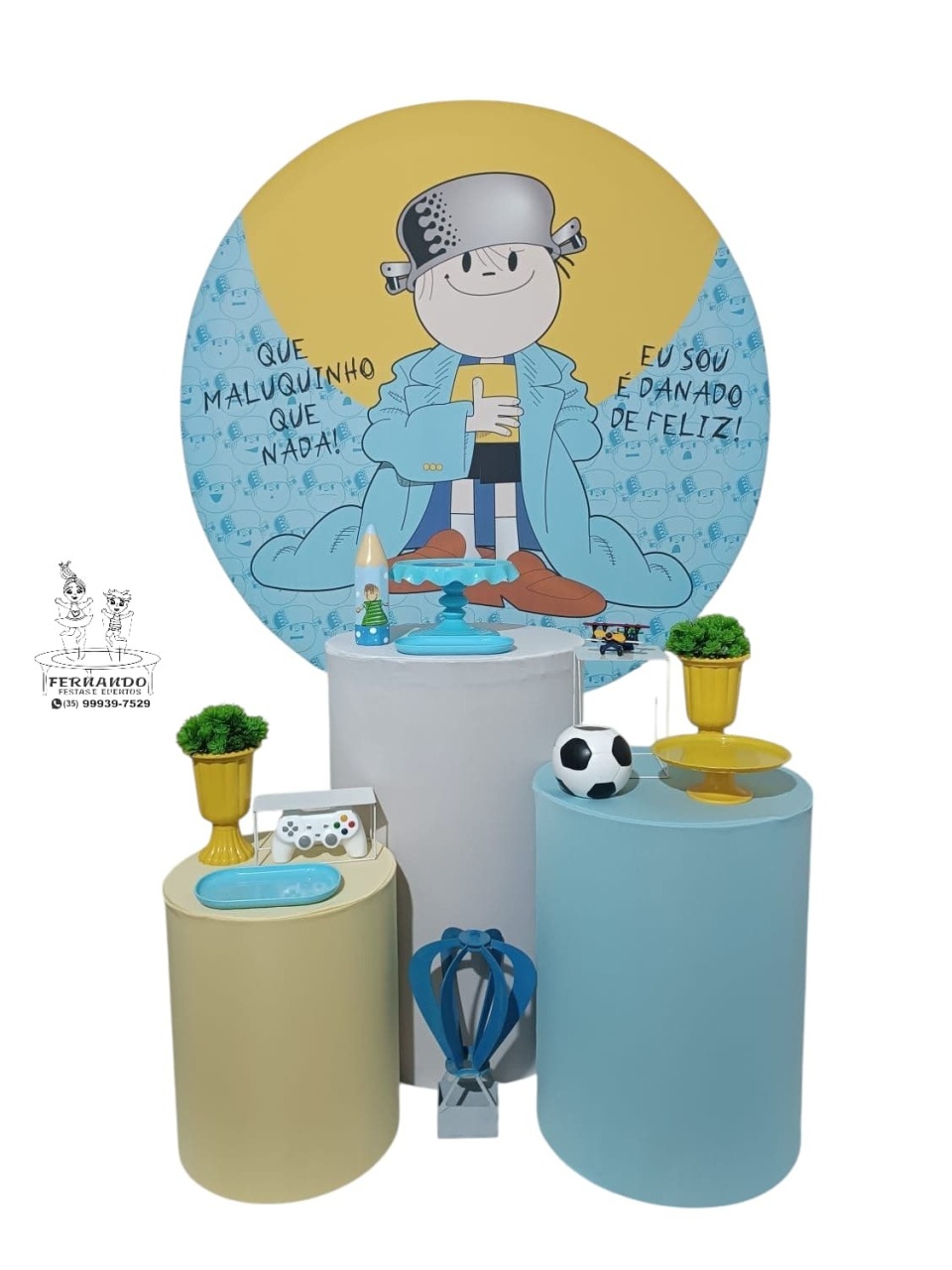Kit Menino Maluquinho 01 - FERNANDO FESTAS E EVENTOS