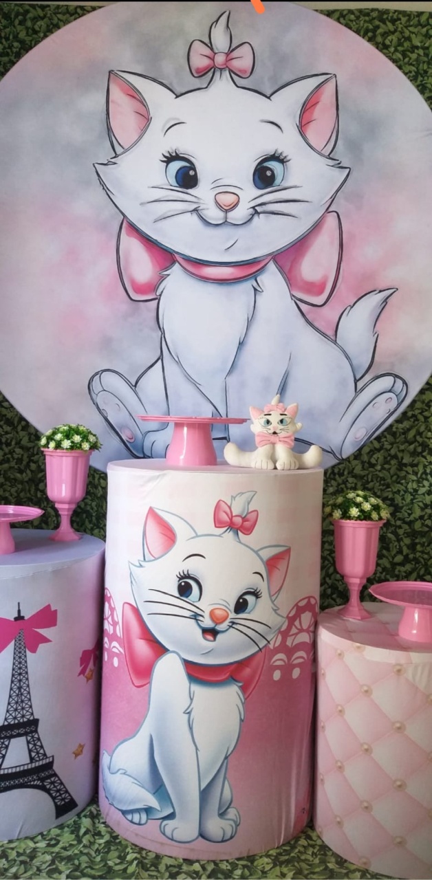Kit Gatinha Mary Prata  - FERNANDO FESTAS E EVENTOS