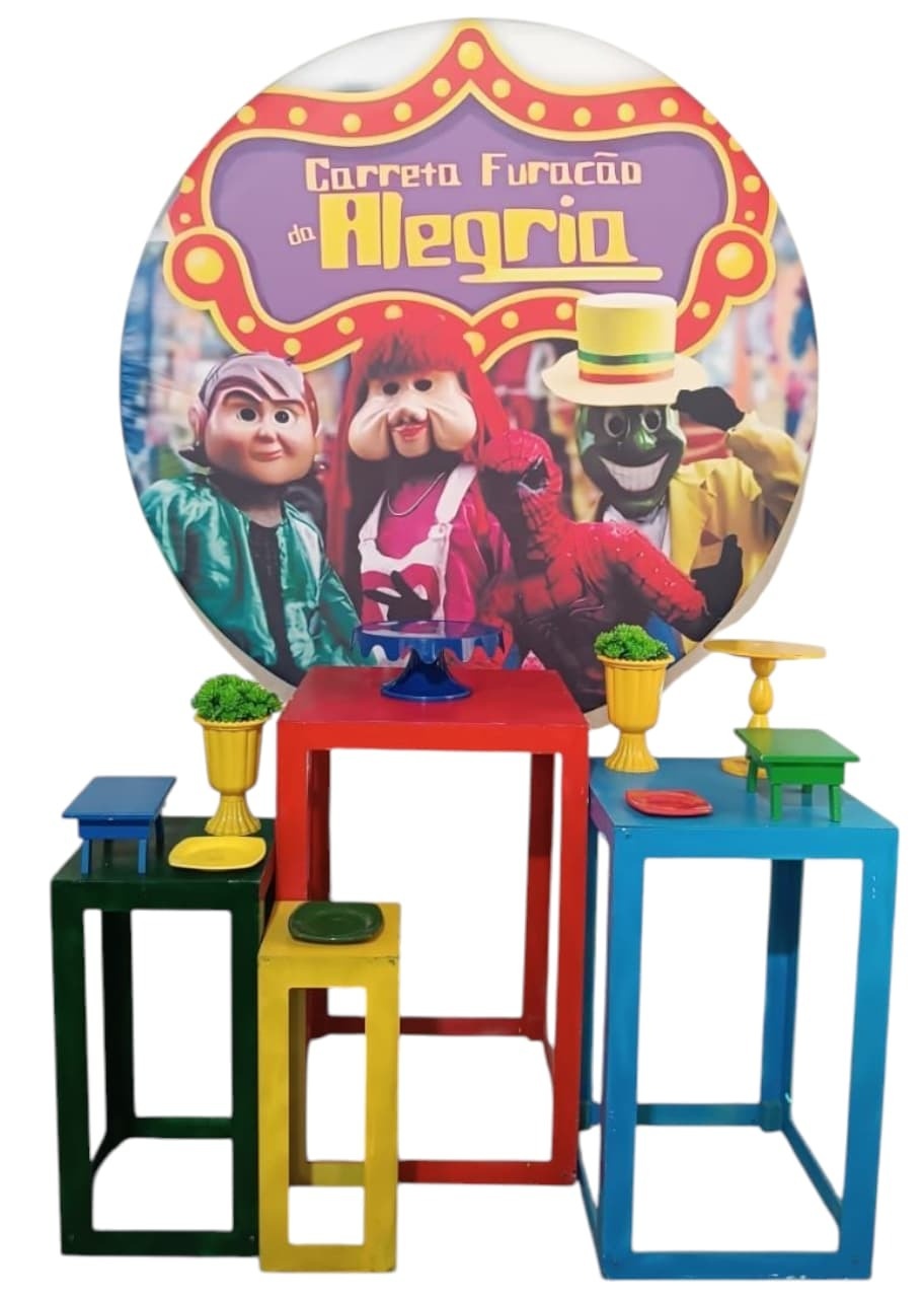 Kit Carreta Furacão da Alegria (06) - FERNANDO FESTAS E EVENTOS