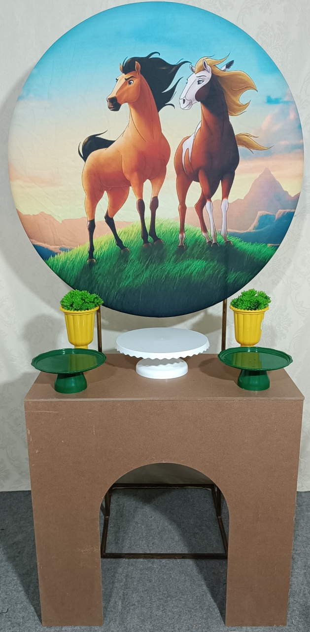Mini Table Cavalo Spirit Um Metro  - FERNANDO FESTAS E EVENTOS