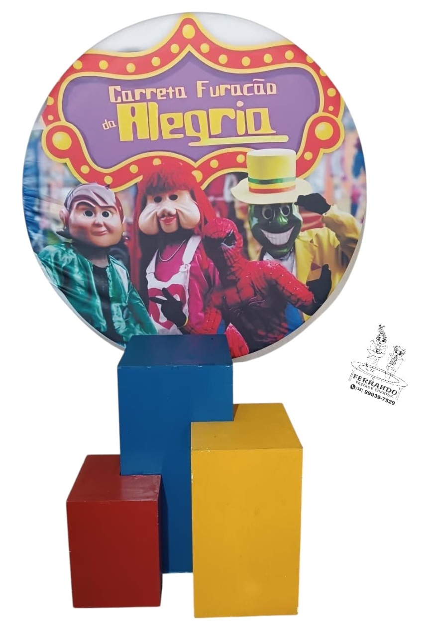 Kit Carreta Furacão da Alegria (03) - FERNANDO FESTAS E EVENTOS