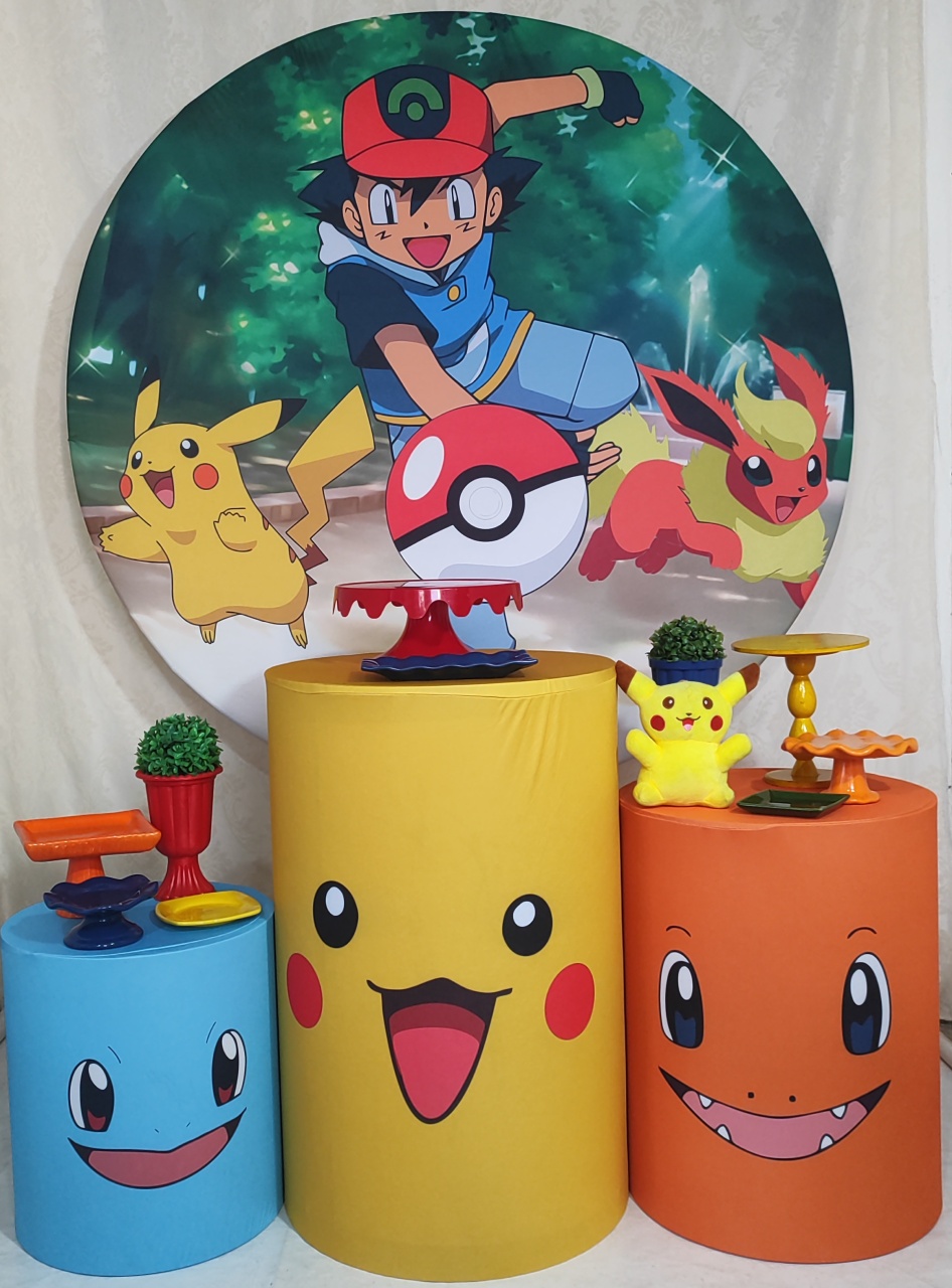 Kit Pokémon 01 - FERNANDO FESTAS E EVENTOS