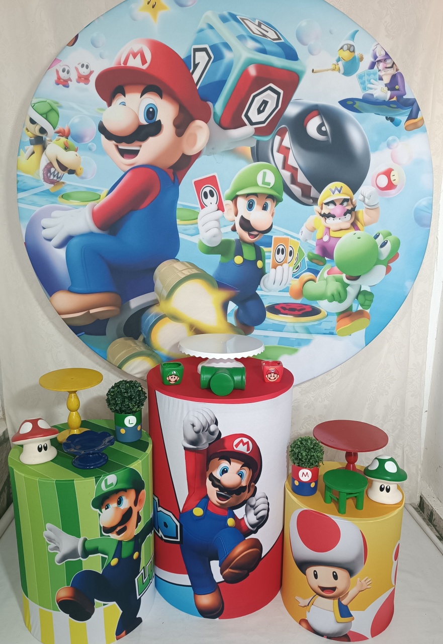 Kit Mario World (01) - FERNANDO FESTAS E EVENTOS