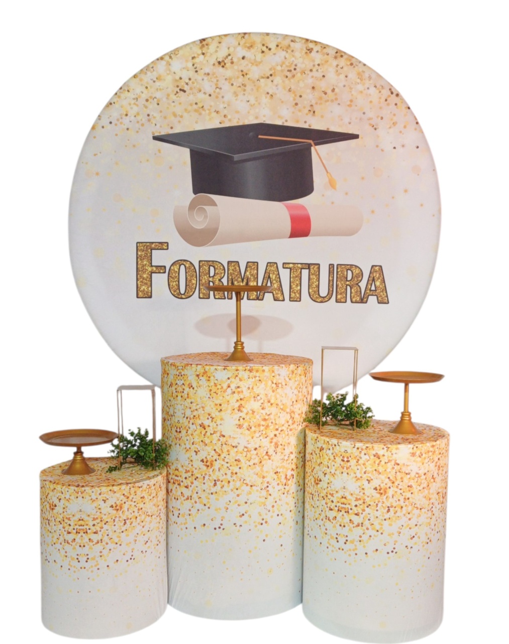 Kit Formatura Dourado (02) - FERNANDO FESTAS E EVENTOS
