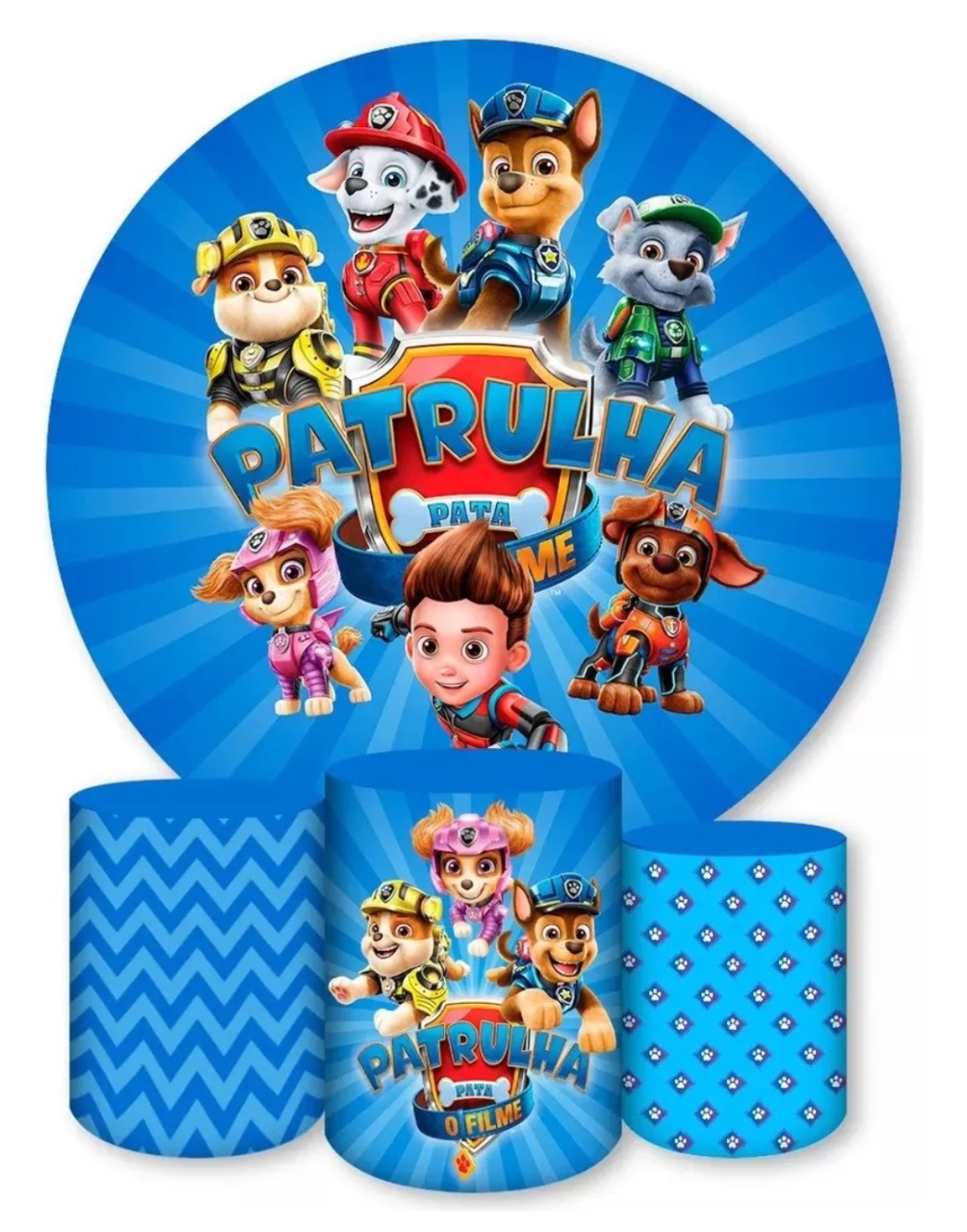 Kit Patrulha Canina Pata (01) - FERNANDO FESTAS E EVENTOS
